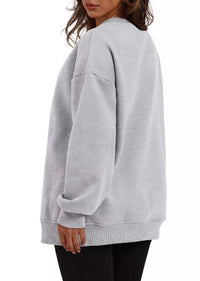 Casual Solid Color Long Sleeve Sweatshirt 100100430421753 39 Affordable Fashion Under $100 Jerry's Apparel 