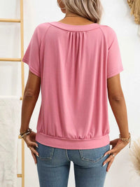 V-Neck Short SleeveT-Shirt 100100823198287 31 Affordable Fashion Under $100 Jerry's Apparel 