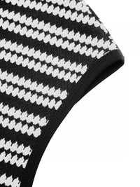 Striped Sleeveless Bodycon Knit Maxi Dress 100100195188753 33 Affordable Fashion Under $100 Jerry's Apparel 