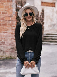 Round Neck Long Sleeve Casual T-Shirt 100100344414707 29 Affordable Fashion Under $100 Jerry's Apparel 