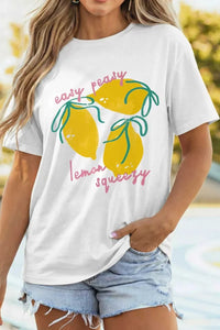 Easy Peasy Lemon Squeezy Graphic Tee 100100852556586 30 Affordable Fashion Under $100 Jerry's Apparel 
