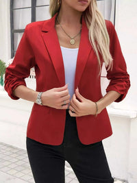 Full Size One Button Lapel Collar Blazer Plus Size 100100874647448 25 Affordable Fashion Under $100 Jerry's Apparel 