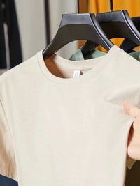 Men's Plus Size Round Neck Short Sleeve T-Shirt 100400688072393 23 Affordable Fashion Under $100 Jerry's Apparel 