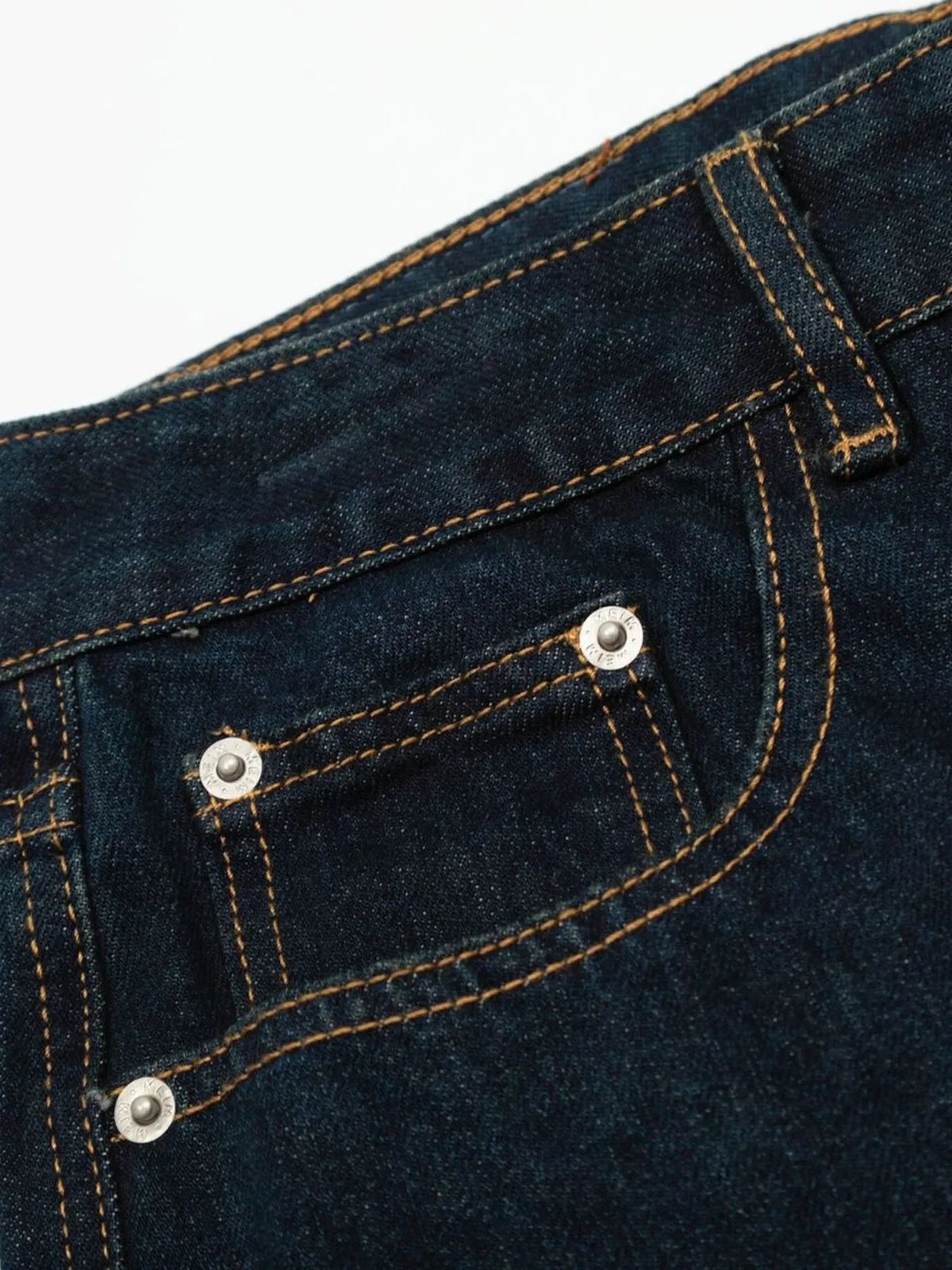 Men's Wide Leg Wash Denim Shorts