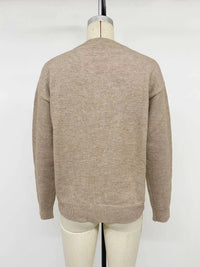 Dropped Shoulder Long Sleeve Sweater 100100679880888 40 Affordable Fashion Under $100 Jerry's Apparel 