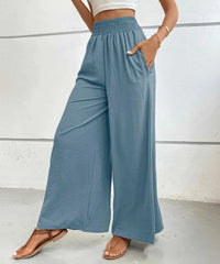High-Waisted Wide Leg Pants 100100827101945 34 Affordable Fashion Under $100 Jerry's Apparel 