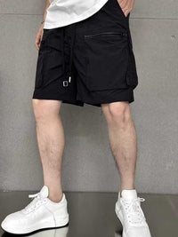 Men's Plus Size Multi-Pocket Relaxed Fit Cargo Shorts 100400319971194 34 Affordable Fashion Under $100 Jerry's Apparel 
