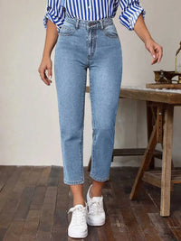 High Waist Jeans with Pockets 100100939280911 40 Affordable Fashion Under $100 Jerry's Apparel 