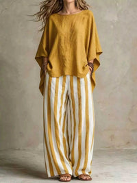 Full Size Solid Color Top and Pants Set Plus Size 100100687387446 50 Affordable Fashion Under $100 Jerry's Apparel 