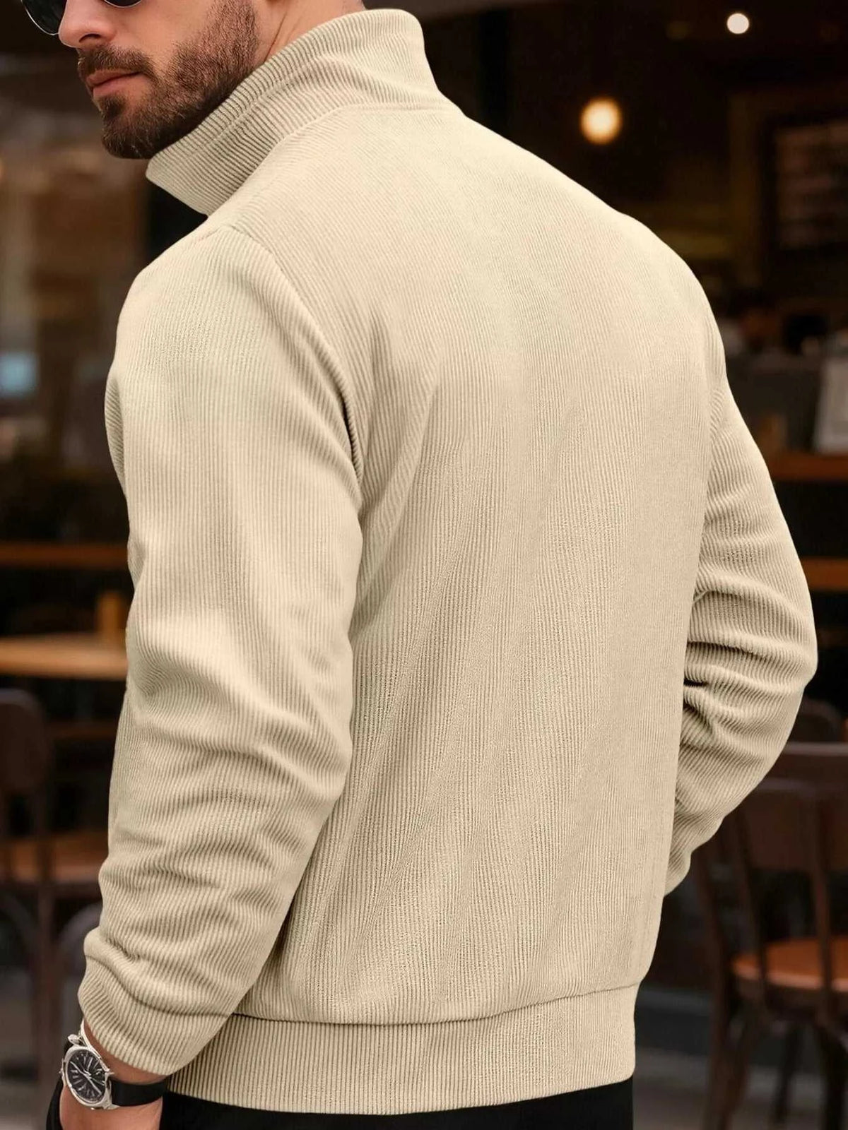 Men's Full Size Casual Corduroy Button-Down Jacket Plus Size 100400685932569 79 Affordable Fashion Under $100 Jerry's Apparel 