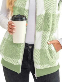 Full Size Color Block Zip Up Vest Coat Plus Size 100100959376307 45 Affordable Fashion Under $100 Jerry's Apparel 