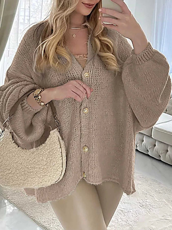 Oversized Knit Button Up Cardigan 100100495082301 59 Affordable Fashion Under $100 Jerry's Apparel 