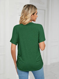 V-Neck Short Sleeve T-Shirt