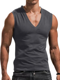 Men's Plus Size V-Neck Tank
