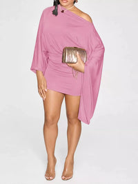 One-Shoulder Draped Bodycon Mini Dress 101001811260521 32 Affordable Fashion Under $100 Jerry's Apparel 