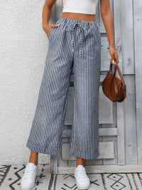 Striped Wide Leg Pants 100100886278692 32 Affordable Fashion Under $100 Jerry's Apparel 