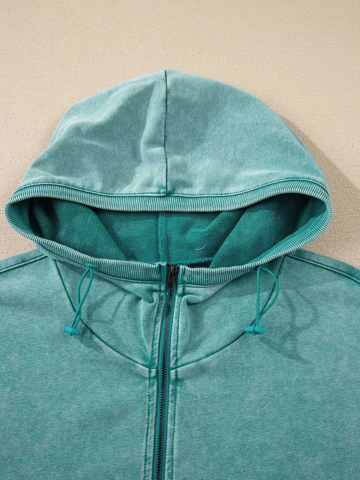 Half Zip Kangaroo Pocket Mineral Wash Baggy Hoodie 100100749285222 73 Affordable Fashion Under $100 Jerry's Apparel 