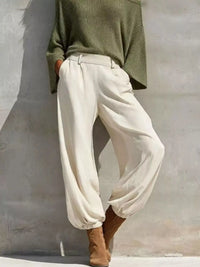 One-Shoulder Knit Top and High-Waisted Pants Set 101001302987869 58 Women's Pants Set Gifts for Her Jerry's Apparel 