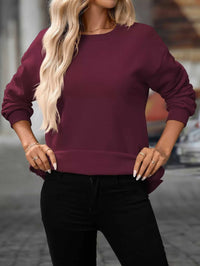 Casual Solid Color Long Sleeve Sweatshirt 100100430421753 39 Affordable Fashion Under $100 Jerry's Apparel 