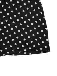 Polka Dot Flare Sleeve Maxi Dress 101001766830124 45 Affordable Fashion Under $100 Jerry's Apparel 