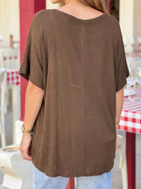 Casual V-Neck Relaxed Fit T-Shirt 100100751365785 22 Affordable Fashion Under $100 Jerry's Apparel 