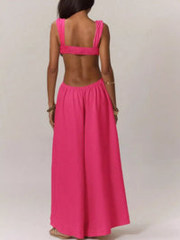 Backless Wide-Leg Jumpsuit with Cut-out Detail 101001809712429 55 Affordable Fashion Under $100 Jerry's Apparel 