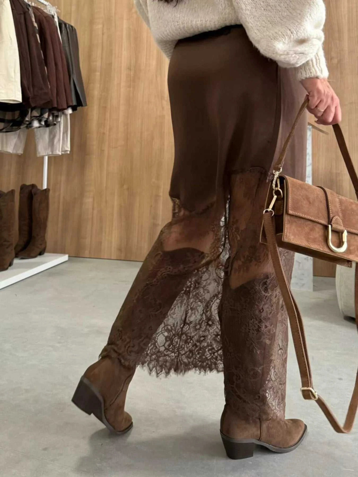 Lace Trim Skirt 100100670167128 24 Gifts for Her Jerry's Apparel 