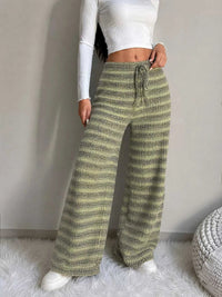Striped Knit Wide-Leg Pants 100100141588956 35 Affordable Fashion Under $100 Jerry's Apparel 