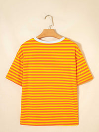 Striped Round Neck Casual T-Shirt 100100732461162 24 Affordable Fashion Under $100 Jerry's Apparel 