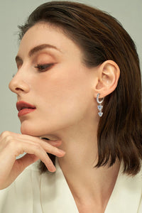 Baeful Be The One Moissanite Drop Earrings