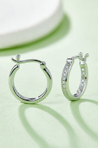 Baeful Moissanite 925 Sterling Silver Earrings