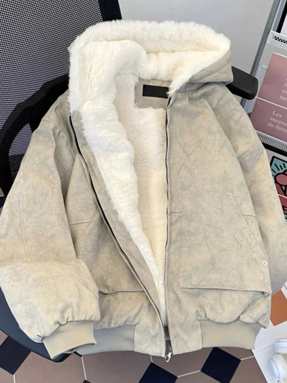 Men's Cozy Sherpa Lined Hooded Jacket 100400700748983 180 Women's Fall Clothing Jerry's Apparel 