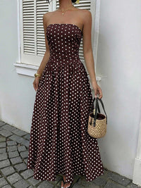 Polka Dot Tube A-Line Dress 100100003378935 36 Gifts for Her Jerry's Apparel 