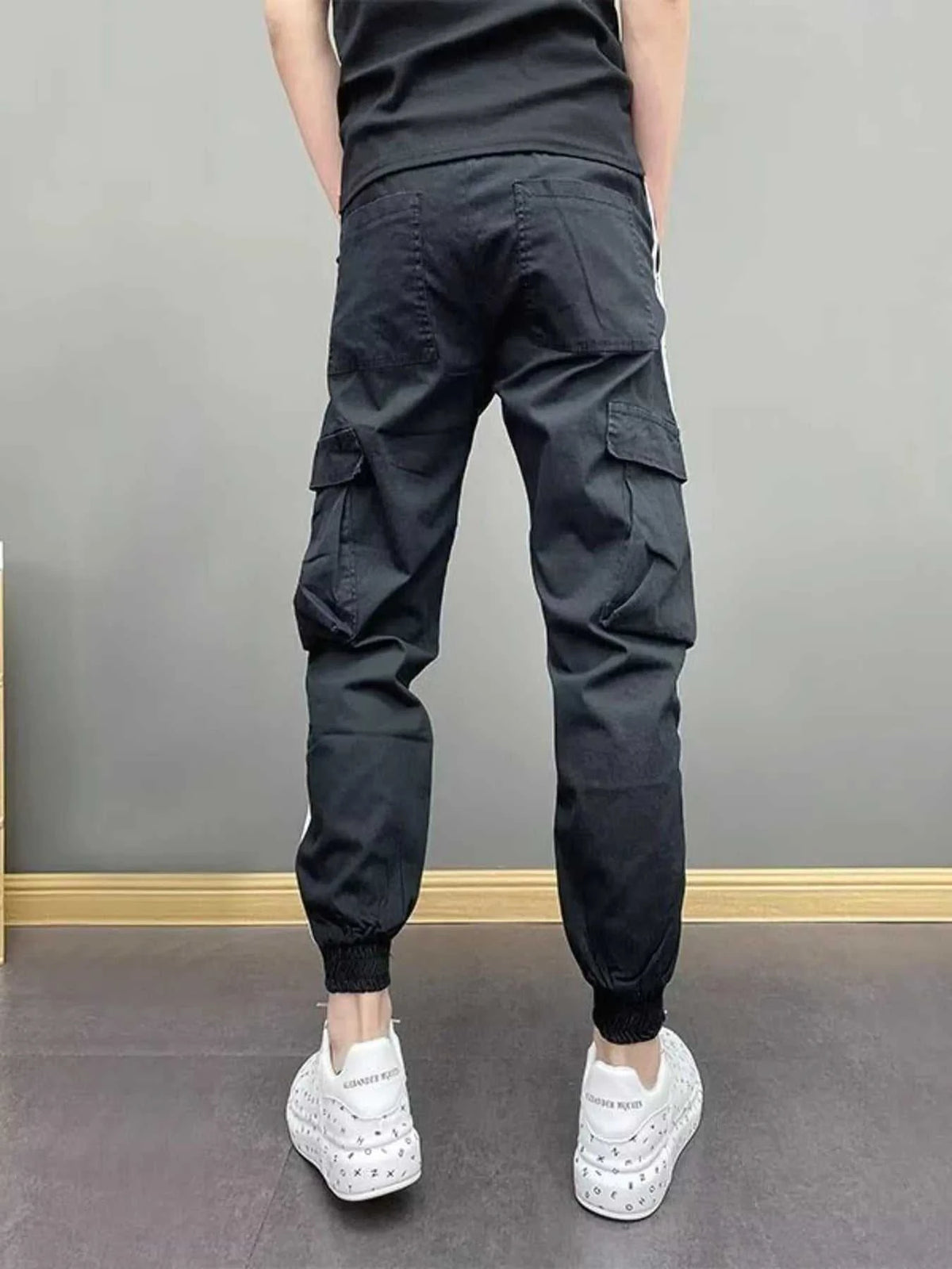 Men's Plus Size Side Striped Joggers 100400648051319 37 Affordable Fashion Under $100 Jerry's Apparel 