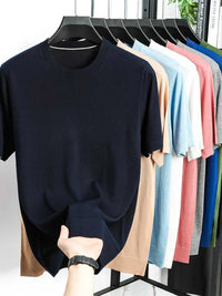Men's Plus Size Short Sleeve Crew Neck T-Shirt 100400720277542 78 Affordable Fashion Under $100 Jerry's Apparel 