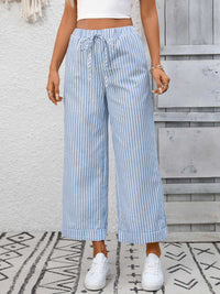 Striped Wide Leg Pants 100100886278692 32 Affordable Fashion Under $100 Jerry's Apparel 