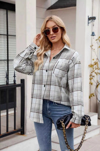 Casual Plaid Long Sleeve Shirt 100100836351743 38 Affordable Fashion Under $100 Jerry's Apparel 