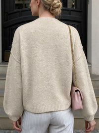 Open Front Dropped Shoulder Cardigan 101002550626318 55 Gifts for Her Jerry's Apparel 