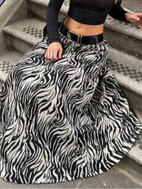 Animal Print Maxi Skirt 101001851902184 33 Affordable Fashion Under $100 Jerry's Apparel 