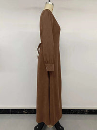Corduroy Button-Down Maxi Dress 101001882053636 62 Affordable Fashion Under $100 Jerry's Apparel 
