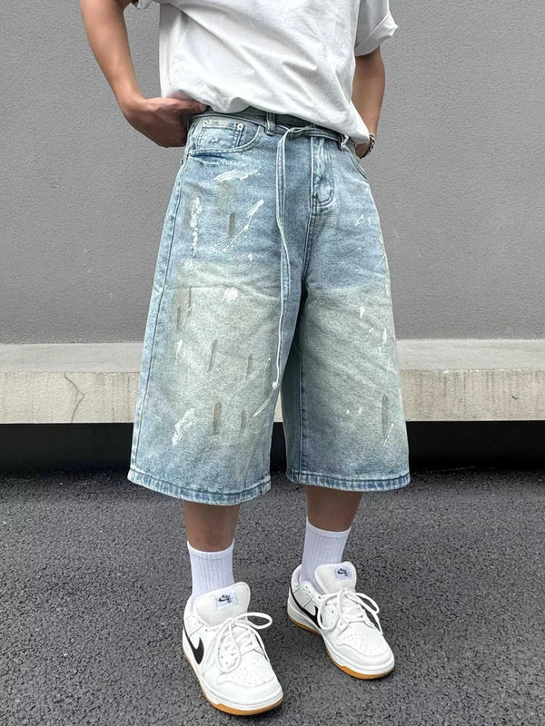 Men's Plus Size Wide-Leg Denim Shorts 100400092874451 44 Affordable Fashion Under $100 Jerry's Apparel 