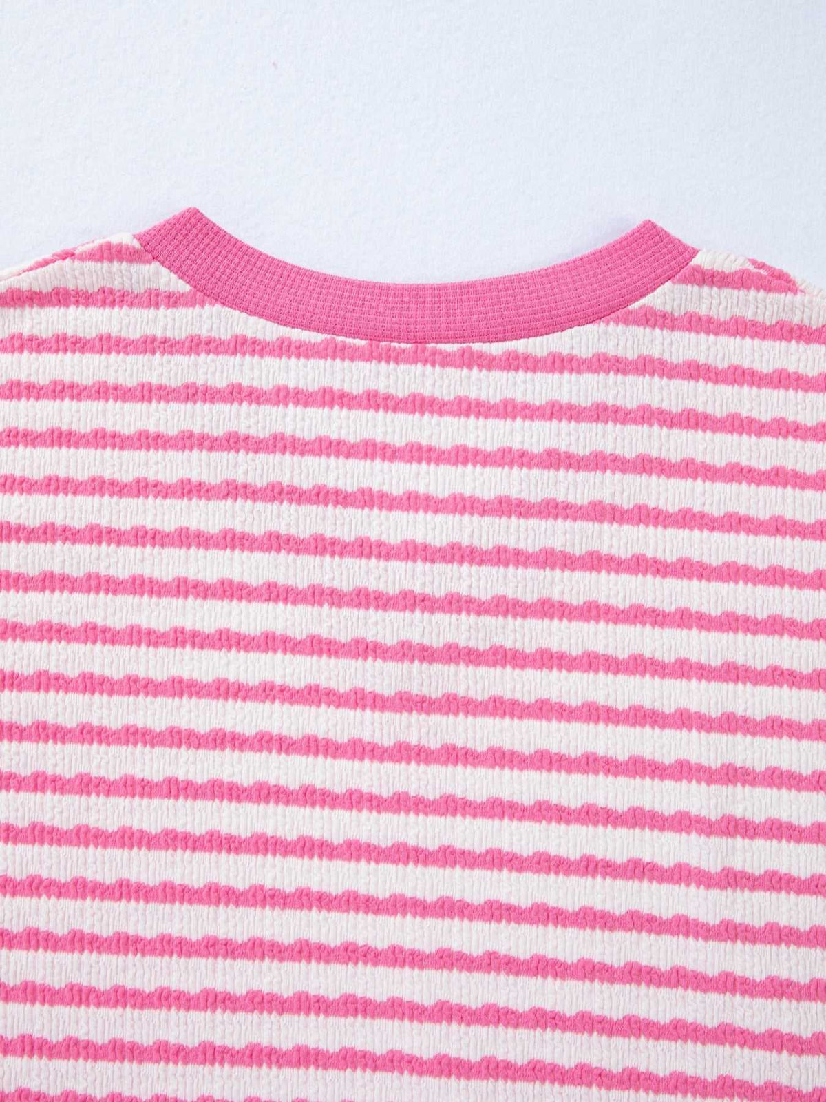 Striped V-Neck Casual T-Shirt 100100056101494 27 Affordable Fashion Under $100 Jerry's Apparel 