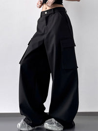 Wide Leg Cargo Pants