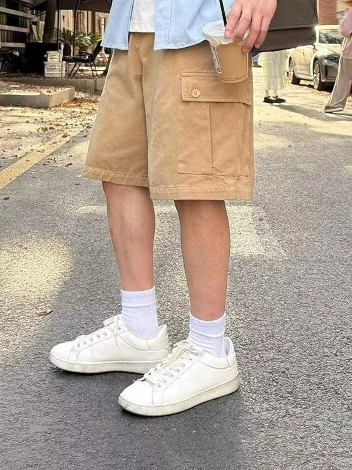 Men's Plus Size Casual Cargo Shorts with Pockets 100400402909751 34 Affordable Fashion Under $100 Jerry's Apparel 