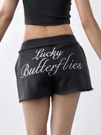 Letter Back Shorts