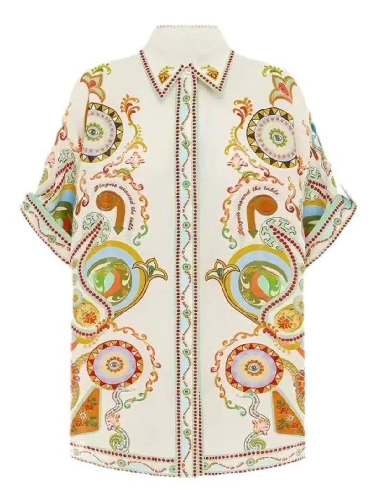Printed Half Sleeve Shirt and Shorts Set