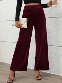 Elastic Waist Wide Leg Pants 100100754211419 23 Affordable Fashion Under $100 Jerry's Apparel 