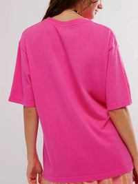 Graphic Round Neck Half Sleeve T-Shirt