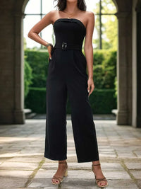Perfee Tube Jumpsuit with Pockets 100100947501782 36 Affordable Fashion Under $100 Jerry's Apparel 
