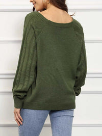 Cable Knit Boat Neck Sweater 100100241299521 36 Affordable Fashion Under $100 Jerry's Apparel 